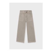 Mayoral Older Girls Beige Wide Leg Trouser